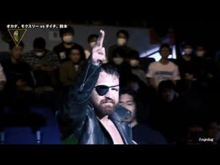 Jon moxley & kazuchika okada vs minoru suzuki & taichi njpw the new beginning in sapporo
