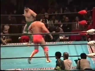 Mitsuharu misawa vs kenta kobashi april 12, 1993 (handheld)