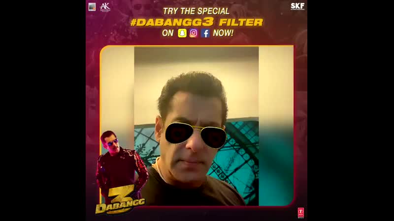 Apne andar ke chulbul pandey ko jagaao with the special dabangg 3 filters! beingchulbul @arbaazskhan @sonakshisinha @saieemm