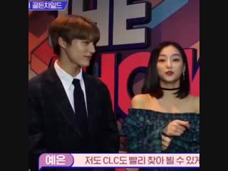 He is a sweetheart, yeeun was talking about her and clc preparing in december and jeno said he is looking forward to it before s