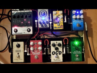 My pedalboard demo