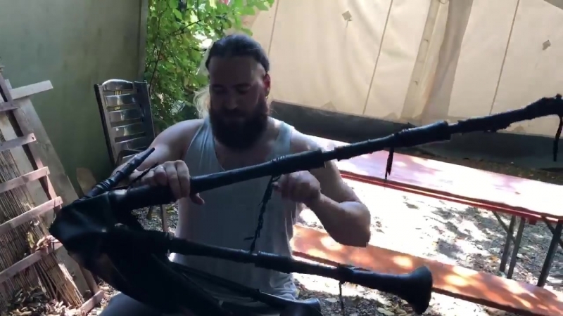 Tanzwut pyro и волынка