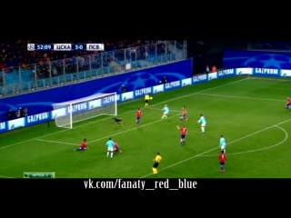 Шикарный сейв акинфеева| com/fanaty red blue