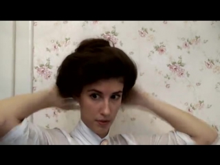 Fryzura gibson girl w 5 minut