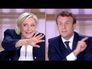 Humour quand marine appelle à voter macron au second tour