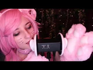 Aftynrose asmr kitty ear licking 32