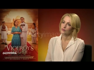 Gillian anderson on adapting to the role, xf upcoming plans at viceroys hous