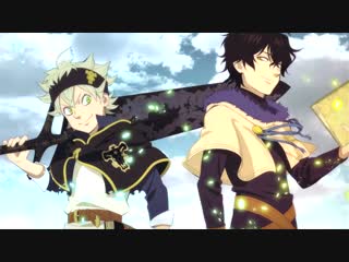 Black clover particles animes