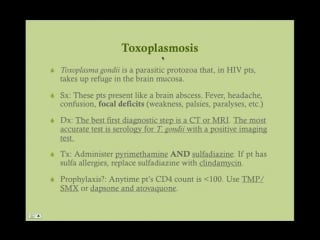 Opportunistic infections in hiv aids crash! usmle step 2 and 3