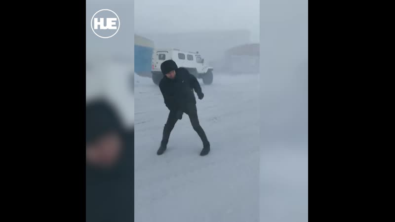 Норильск накрыла сильная снежная буря