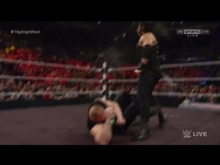 Spear от романа рейнса для брока леснара (18 1 16)