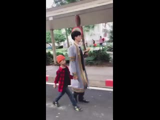 Тонг с сынком )