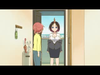 Дракон горничная госпожи кобаяси(kobayashi san chi no maid dragon) 08 [rus озвучка] (аниме эротика,молодые,porn,не хентай hentai)