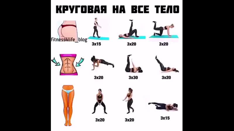 Домашняя эффективная тренироа