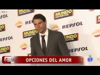 Rafa and mary at the 70th mundo deportivo gala in barcelona