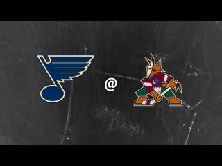St louis blues @ arizona coyotes