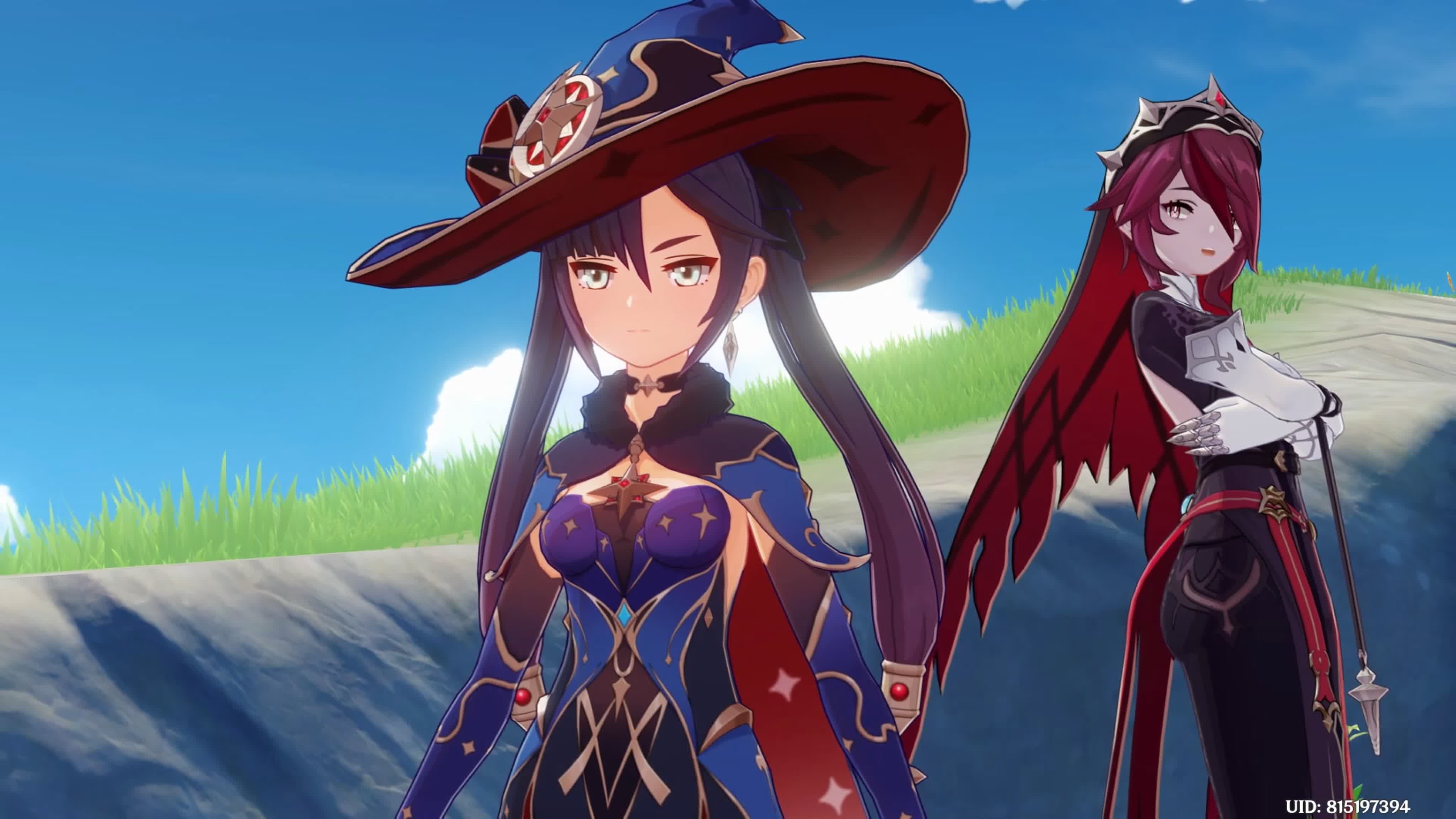 Genshin impact (v3 5)  загадка средь людей эола, эмбер, ноэлль и кли  розария, мона и тимей porn video on BrownPorn