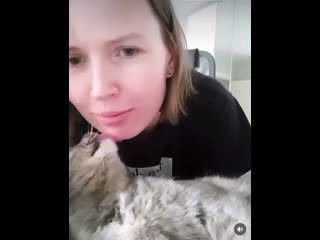 Поцелуи с пушистыми мордами 🥰