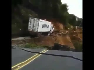 Fuck your washed out road, i have deliveries to make