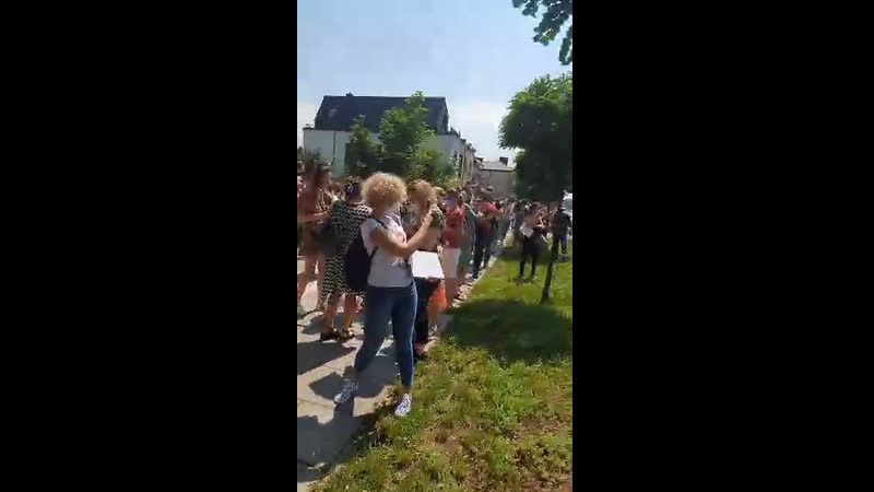 Акцыя салідарнасці ў варшаве