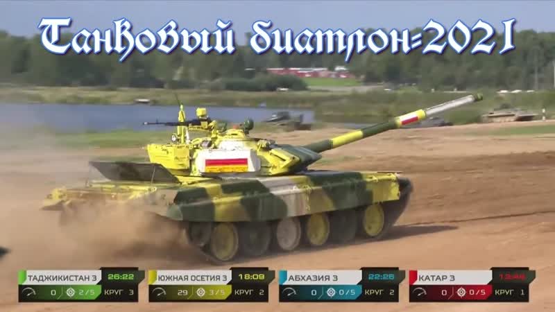 Танковый биатлон 2021 индивидуальная гонка 6 заезд 2 дивизион катар, таджикистан, южная осетия, абхазия