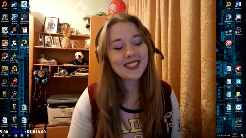 De`monika (ника дем) c tom clancy’s rainbow six siege