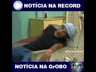 Notícia rede esgoto x record