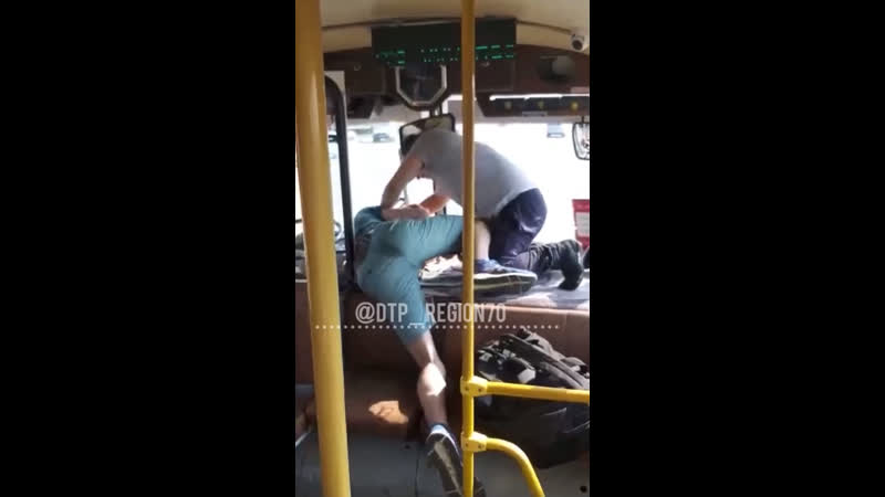 Томский водитель маршрутки