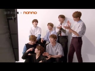 170619 bts nonno magazine august 2017 issue making special movie "off" ver