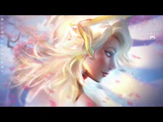 'animated' mercy wallpaper for the wallpaper engine users here