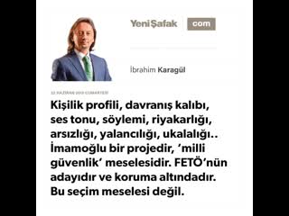 İbrahim karagül kişilik profili, davranış kalıbı, ses tonu, söylemi, riyakarlığı,