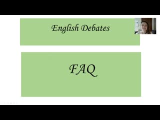 English debates faq