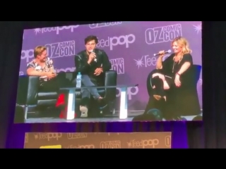 Some of dom & matt’s panel from #ozcomiccon today #saveshadowhunters