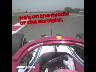 China 2019 raikkonen gets frustrated with giovinazzi during fp3