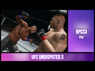 Ufc 3 undisputed [rpcs3 ps3 7gen]