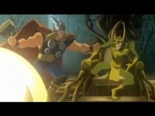 Hulk vs thor / халк против тора мультфильм!