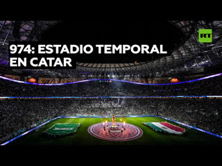 Estadio de la copa del mundo 974 construido para desaparecer