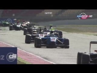 Gp3 2015 этап 1 испания первая гонка