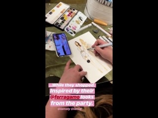 Brooke hagel instagram sketching aly&aj