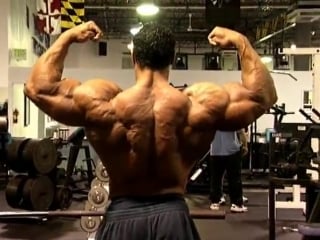 Kevin levrone gym posing