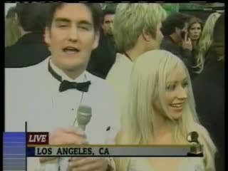 Christina aguilera ktvq billings, montana interview (grammy awards 2000)