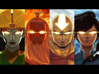 Legend of korra (sequel to avatar the last airbender) meeting the ex again