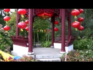 Chinese garden of the montreal botanical garden