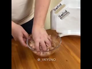 Домашняя сочная колбаска