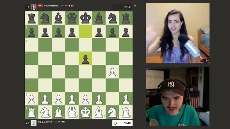 Schlatt loses a chess game in 2 moves