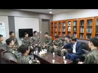 190925 джинки и остальной каст мюзикла "the return promise of that day" в национальном совете