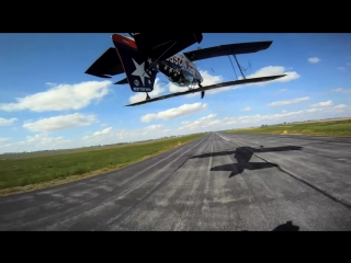 Gopro hd airplane tail grab with the werth brothers