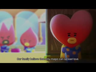 [video][190828][bt21] bt21 universe animation tata