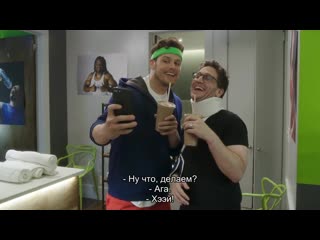 Josh horowitz sam heughan gym rus sub