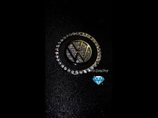 Кольцо и лого на кнопку старт «volkswagen»